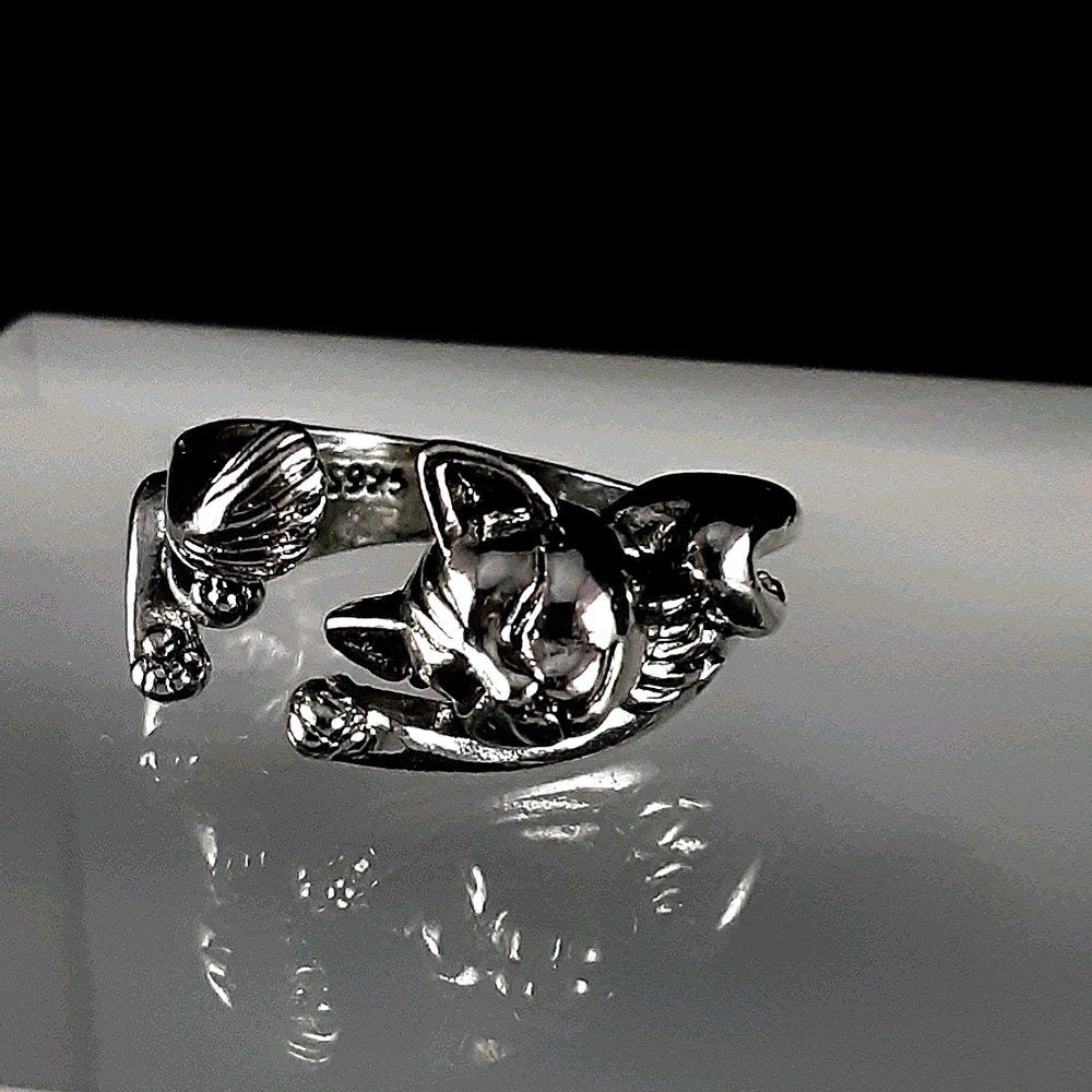 SS BYPASS CAT/KITTEN RING